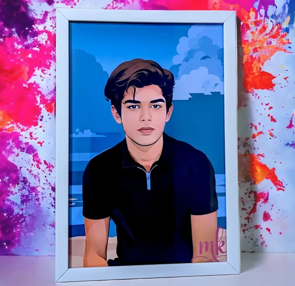 Customized Digital Art Wall Frame