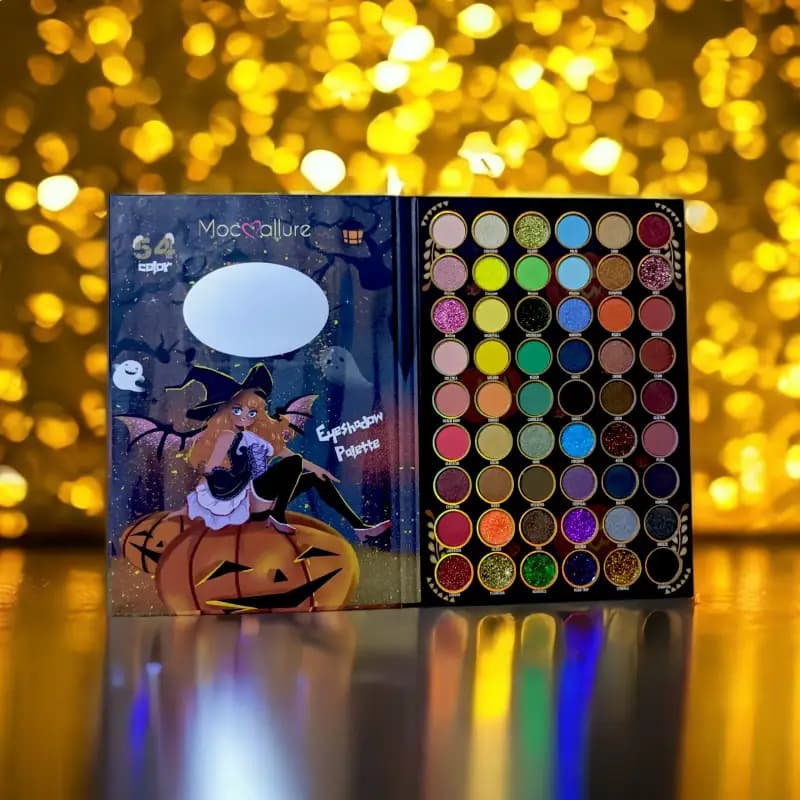 MocAllure 54 color eyeshadow palette for Girls-Happy Halloween Collection-Original