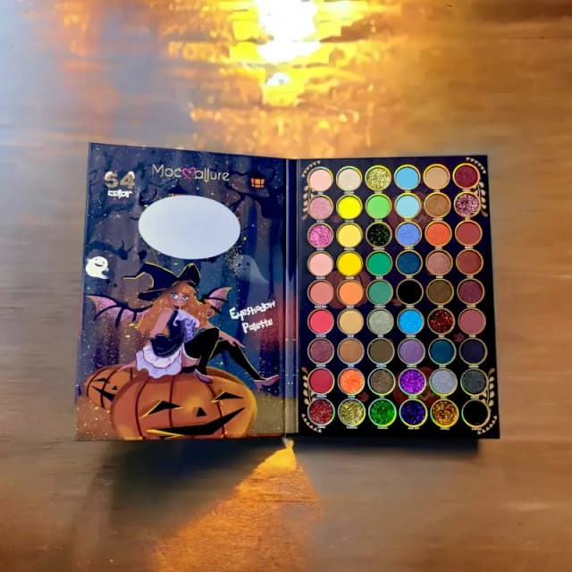 MocAllure 54 color eyeshadow palette for Girls-Happy Halloween Collection-Original