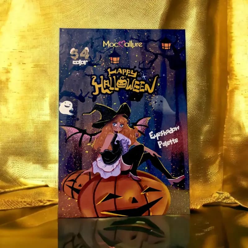 MocAllure 54 color eyeshadow palette for Girls-Happy Halloween Collection-Original