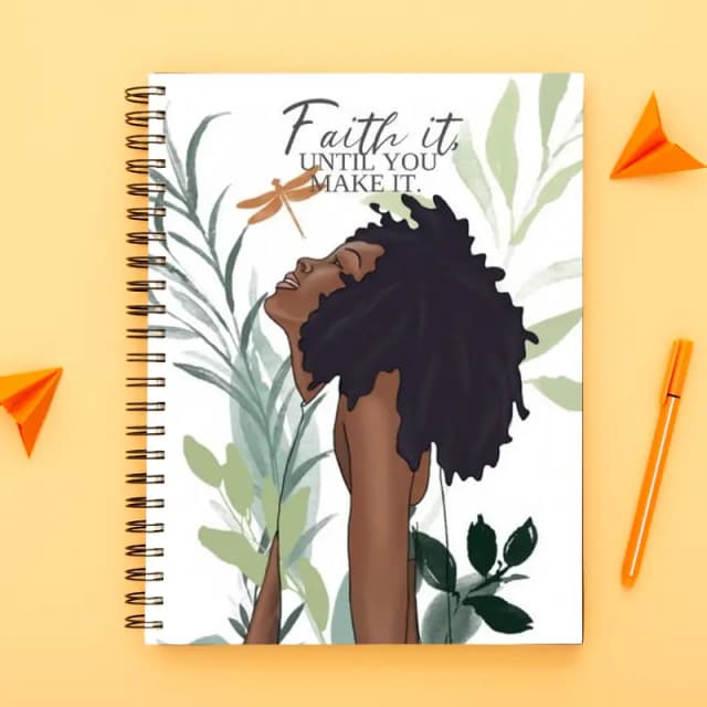 Girls collection-Spiral notebook for Girls-A5 size -Printed cover back & front