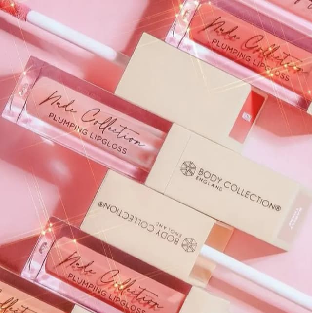 Body Collection Nude Plumping Lipgloss 5ml- Sugar & Spice