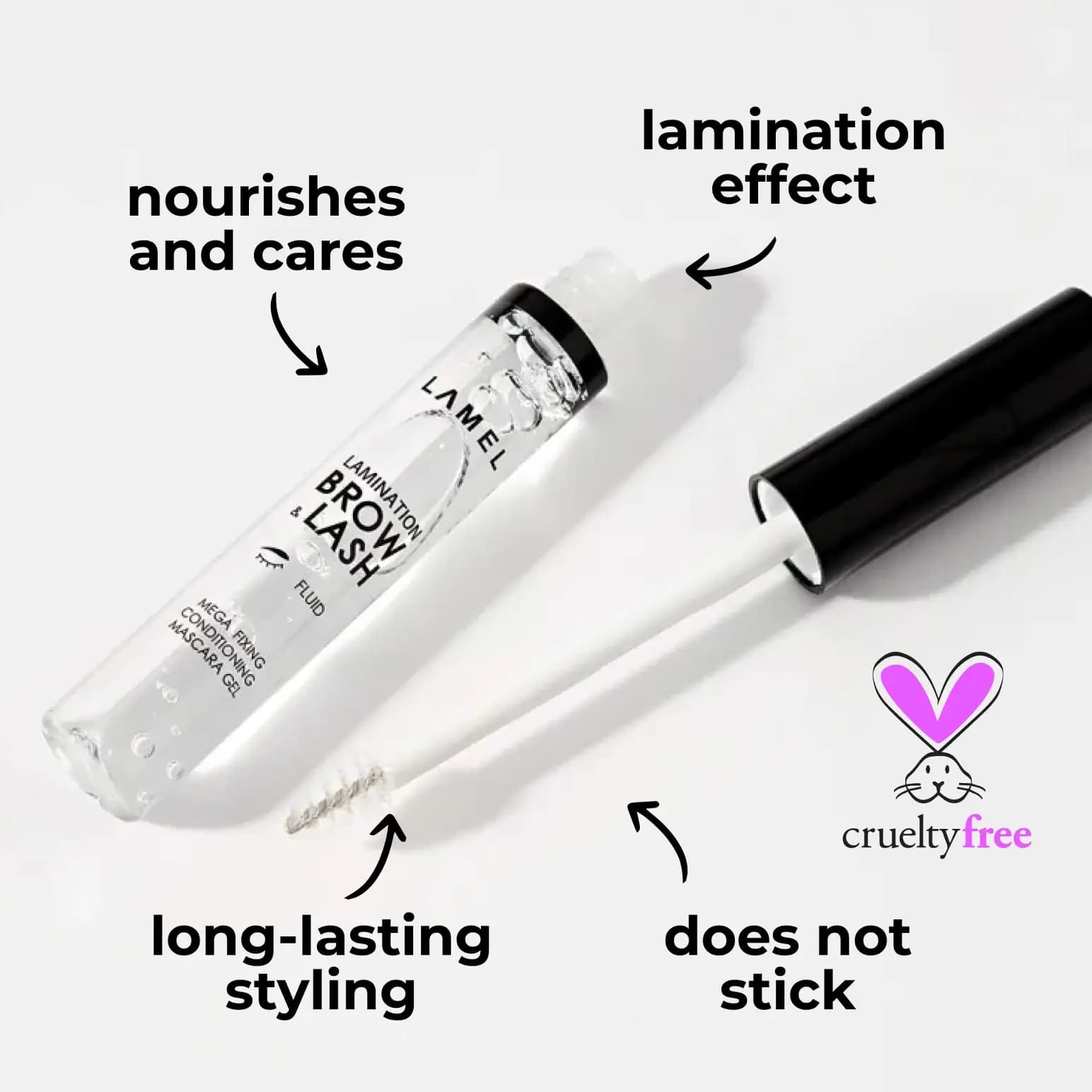 Lamel Gel Brow Designer- 2in1 product - 6ml