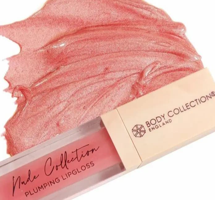 Body Collection Nude Plumping Lipgloss 5ml- Sugar & Spice