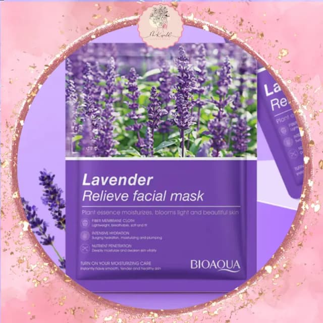 Bioaqua Lavender Relieve Facial Mask 25g