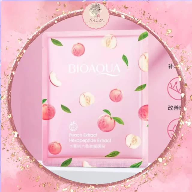 Bioaqua Peach Extract Hexapeptide Mask 25g