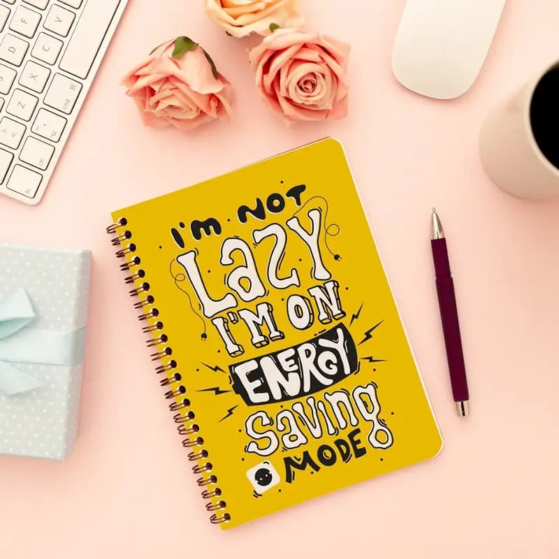 Cute Illustrated Spiral notebook for Girls-A5 size -Printed cover back & front