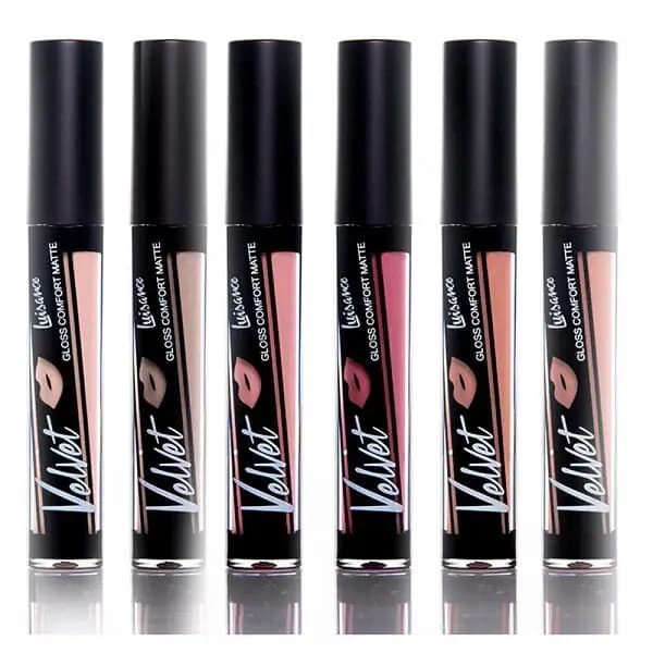 Luisance Matte Velvet Lip Gloss- Peach
