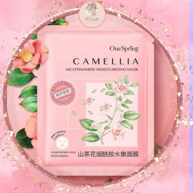 One Spring Camellia Nicotinamide Moisturizing Mask 25g